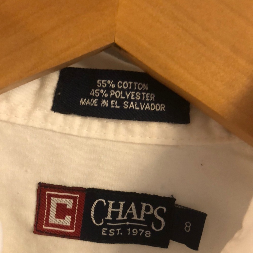 Chaps white button down - Picture 4 of 8
